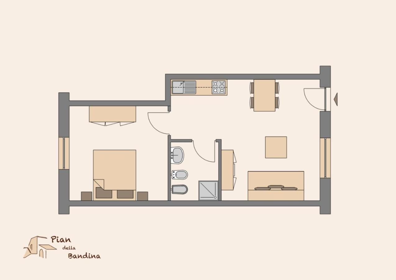 Pian Della Bandina Apartment Citta della Pieve